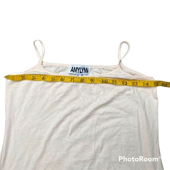 AmyLynn Camisole Chemise Nightgown Peach Beige Size Medium - Picture 6 of 8